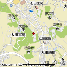 島根県大田市大田町（大田蛭子）周辺の地図