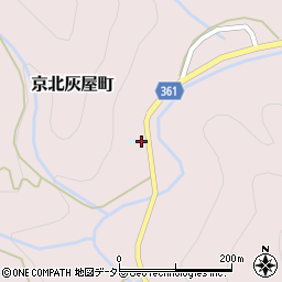 京都府京都市右京区京北灰屋町段ノ本周辺の地図