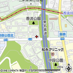 愛知県名古屋市名東区藤森西町806-2周辺の地図