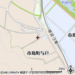兵庫県丹波市市島町与戸574周辺の地図