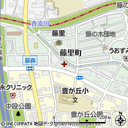 愛知県名古屋市名東区藤里町506周辺の地図