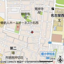 寿編物株式会社　本社周辺の地図