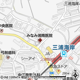 杏会みなみ湘南医院周辺の地図
