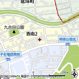 グレイス香南周辺の地図