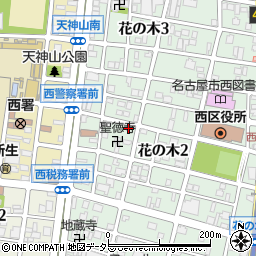 ａｕショップ　名古屋西区役所前店周辺の地図