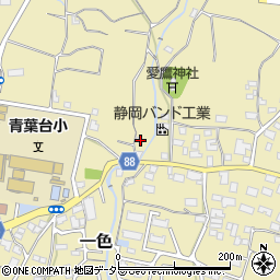 静岡県富士市一色328周辺の地図