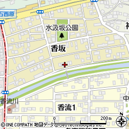 愛知県名古屋市名東区香坂1532周辺の地図
