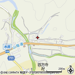 京都府船井郡京丹波町水原ユリノ下周辺の地図