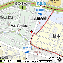 愛知県名古屋市名東区藤里町27周辺の地図