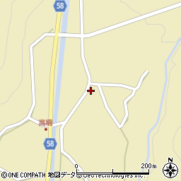 岡山県真庭郡新庄村5447周辺の地図