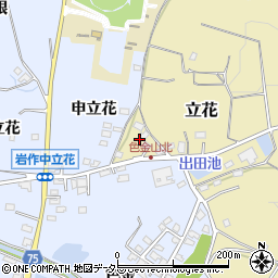愛知県長久手市立花2908周辺の地図