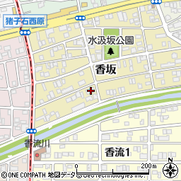 愛知県名古屋市名東区香坂1812周辺の地図