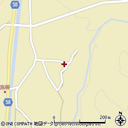 岡山県真庭郡新庄村5515周辺の地図