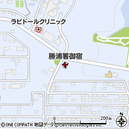 勝浦消防署御宿分署周辺の地図