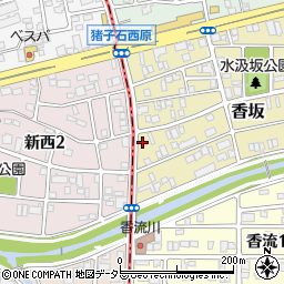 長谷川時計店周辺の地図