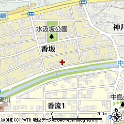 愛知県名古屋市名東区香坂1528周辺の地図