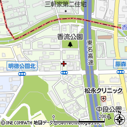 愛知県名古屋市名東区藤森西町801周辺の地図