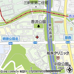 愛知県名古屋市名東区藤森西町802周辺の地図