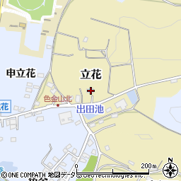 愛知県長久手市立花2897周辺の地図