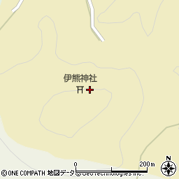 愛知県豊田市伊熊町笠松周辺の地図