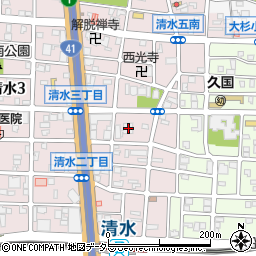 開闡寺周辺の地図