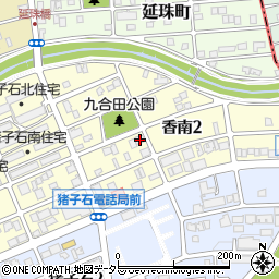 香南ハイツ周辺の地図