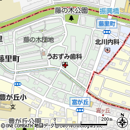 愛知県名古屋市名東区藤里町1801周辺の地図