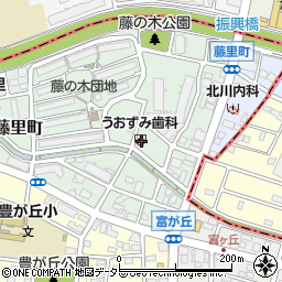 愛知県名古屋市名東区藤里町1801周辺の地図