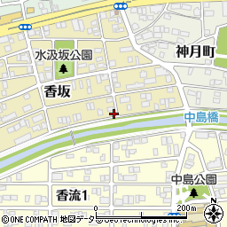 愛知県名古屋市名東区香坂1520周辺の地図