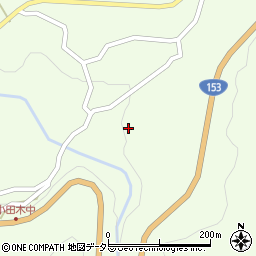 愛知県豊田市小田木町井戸川周辺の地図