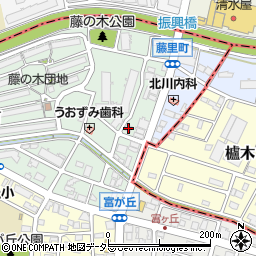 愛知県名古屋市名東区藤里町25周辺の地図