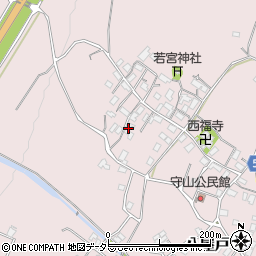 滋賀県大津市八屋戸337周辺の地図
