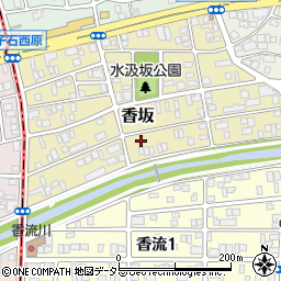 愛知県名古屋市名東区香坂1505周辺の地図