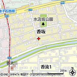愛知県名古屋市名東区香坂1501周辺の地図