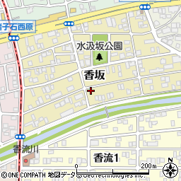 愛知県名古屋市名東区香坂1502周辺の地図