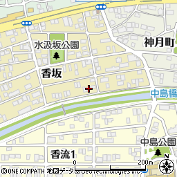 愛知県名古屋市名東区香坂1521周辺の地図