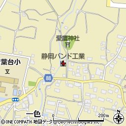静岡バンド工業周辺の地図