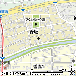 愛知県名古屋市名東区香坂1507周辺の地図