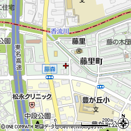 愛知県名古屋市名東区藤里町405周辺の地図