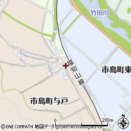 兵庫県丹波市市島町与戸585周辺の地図