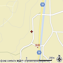 岡山県真庭郡新庄村2777周辺の地図