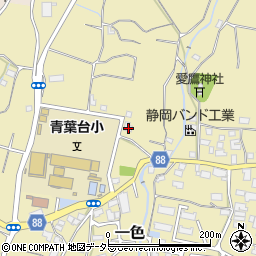 静岡県富士市一色332周辺の地図