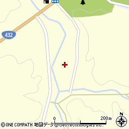 ホダ木生産センター周辺の地図