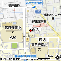 愛知県あま市甚目寺八尻137周辺の地図