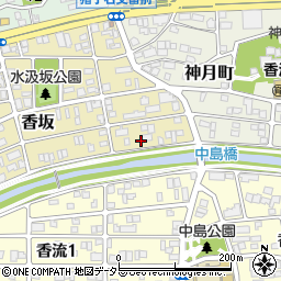 愛知県名古屋市名東区香坂1416周辺の地図