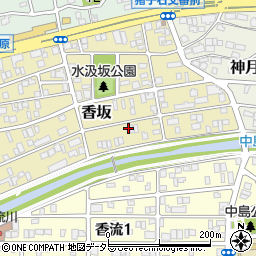 愛知県名古屋市名東区香坂1511周辺の地図