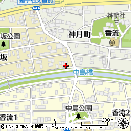 愛知県名古屋市名東区香坂1412周辺の地図