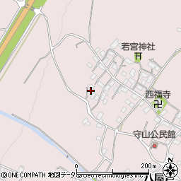 滋賀県大津市八屋戸322周辺の地図