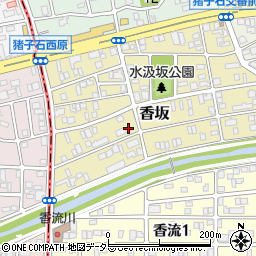 愛知県名古屋市名東区香坂1720周辺の地図