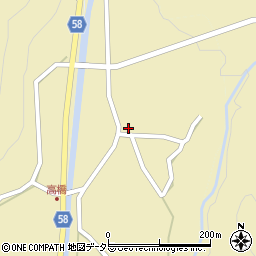 岡山県真庭郡新庄村5440周辺の地図